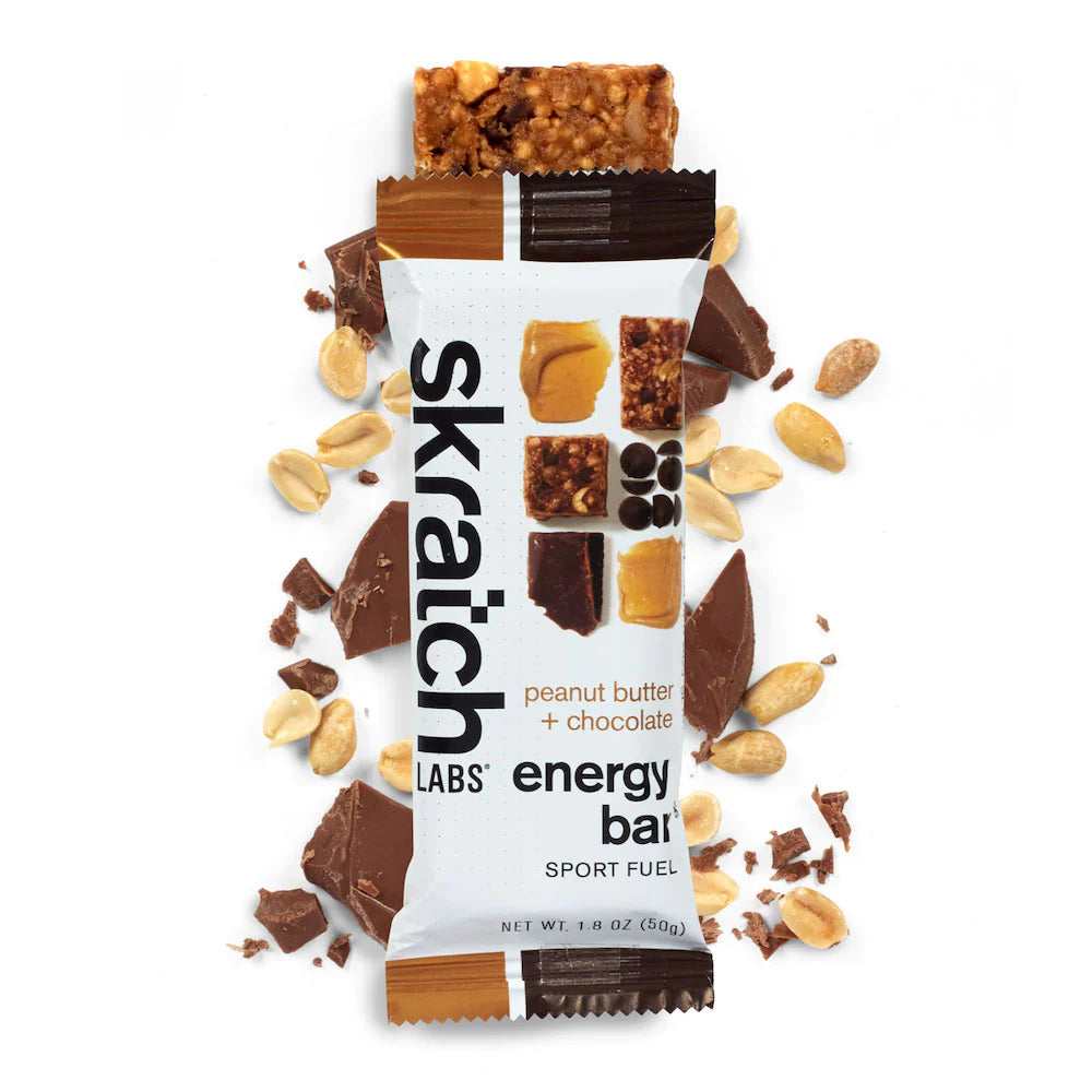 Skratch Labs Anytime Energy Bar - Chocolate and Peanut Butter