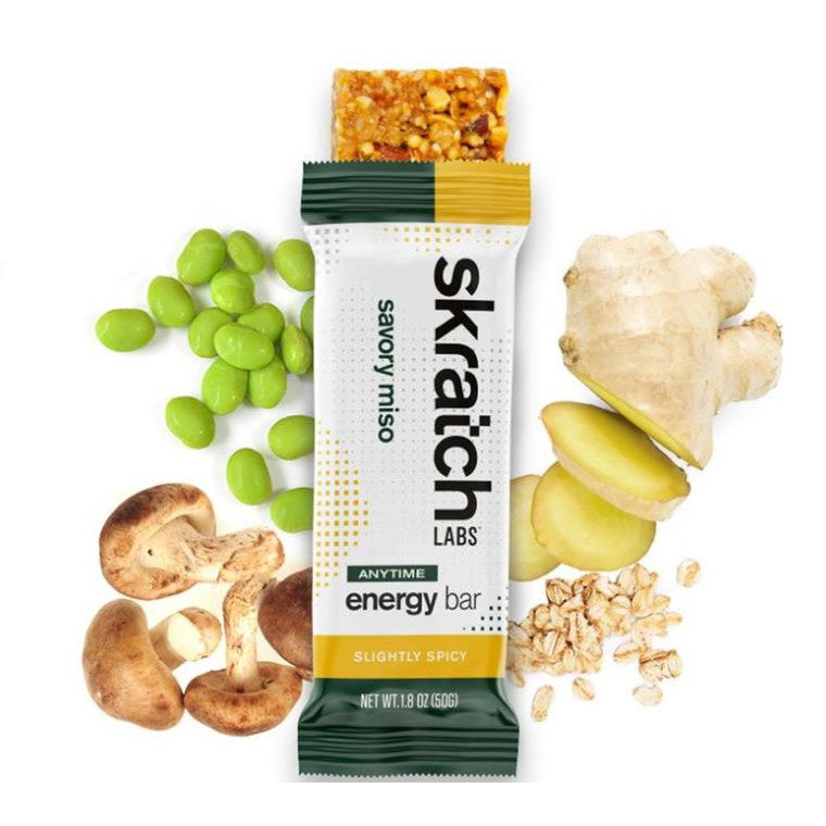 Skratch Labs Anytime Energy Bar - Miso and Ginger