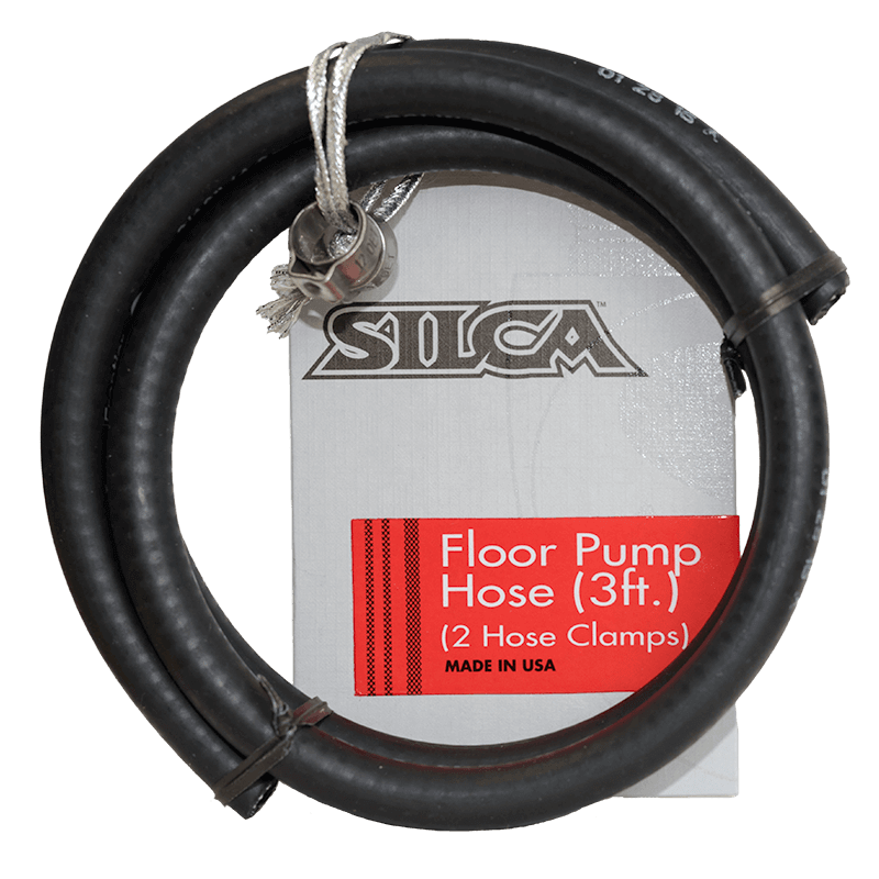 Silca Replacement Hose 3 FT With Clamps