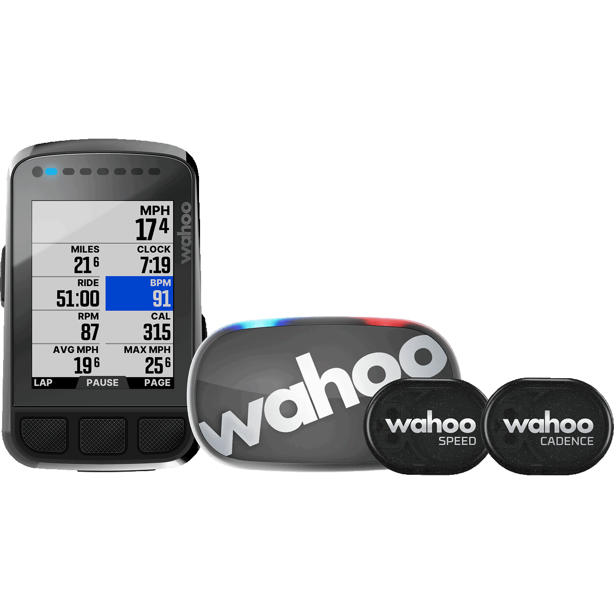 Wahoo Elemnt Bolt V2 GPS Cycling Computer Bundle