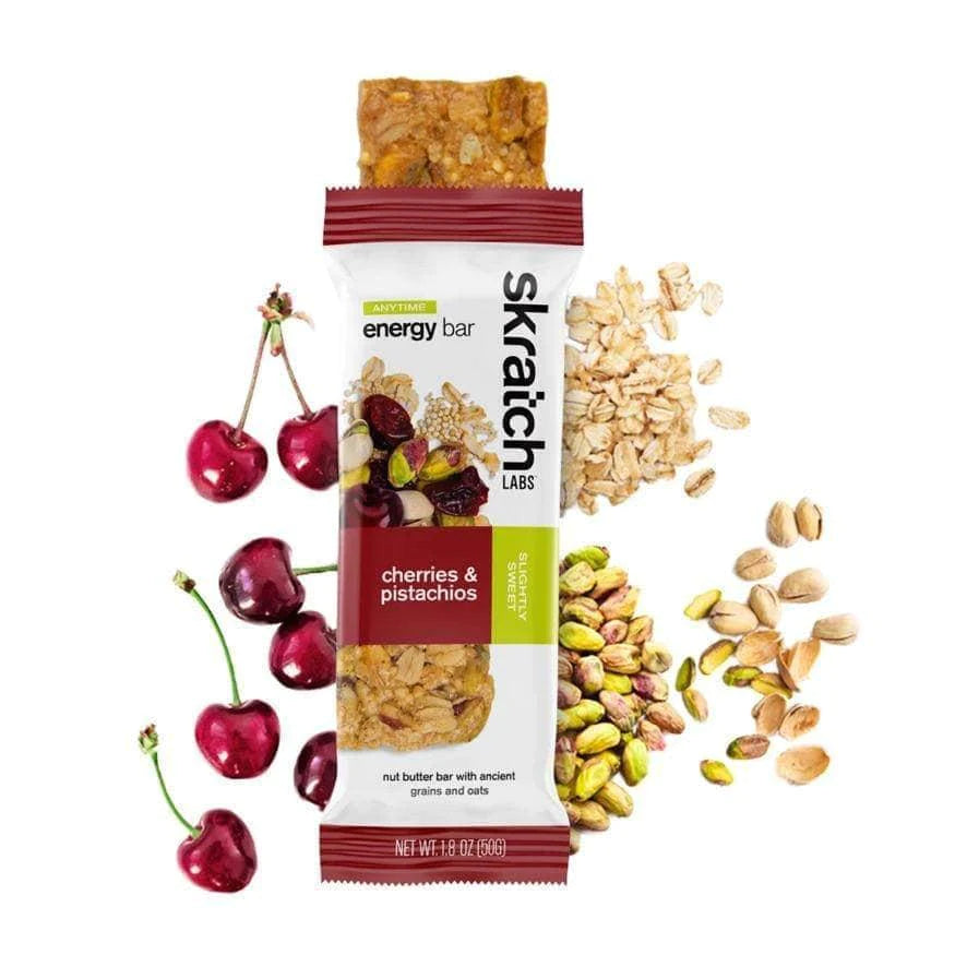 Skratch Labs Anytime Energy Bar - Cherries and Pistachios