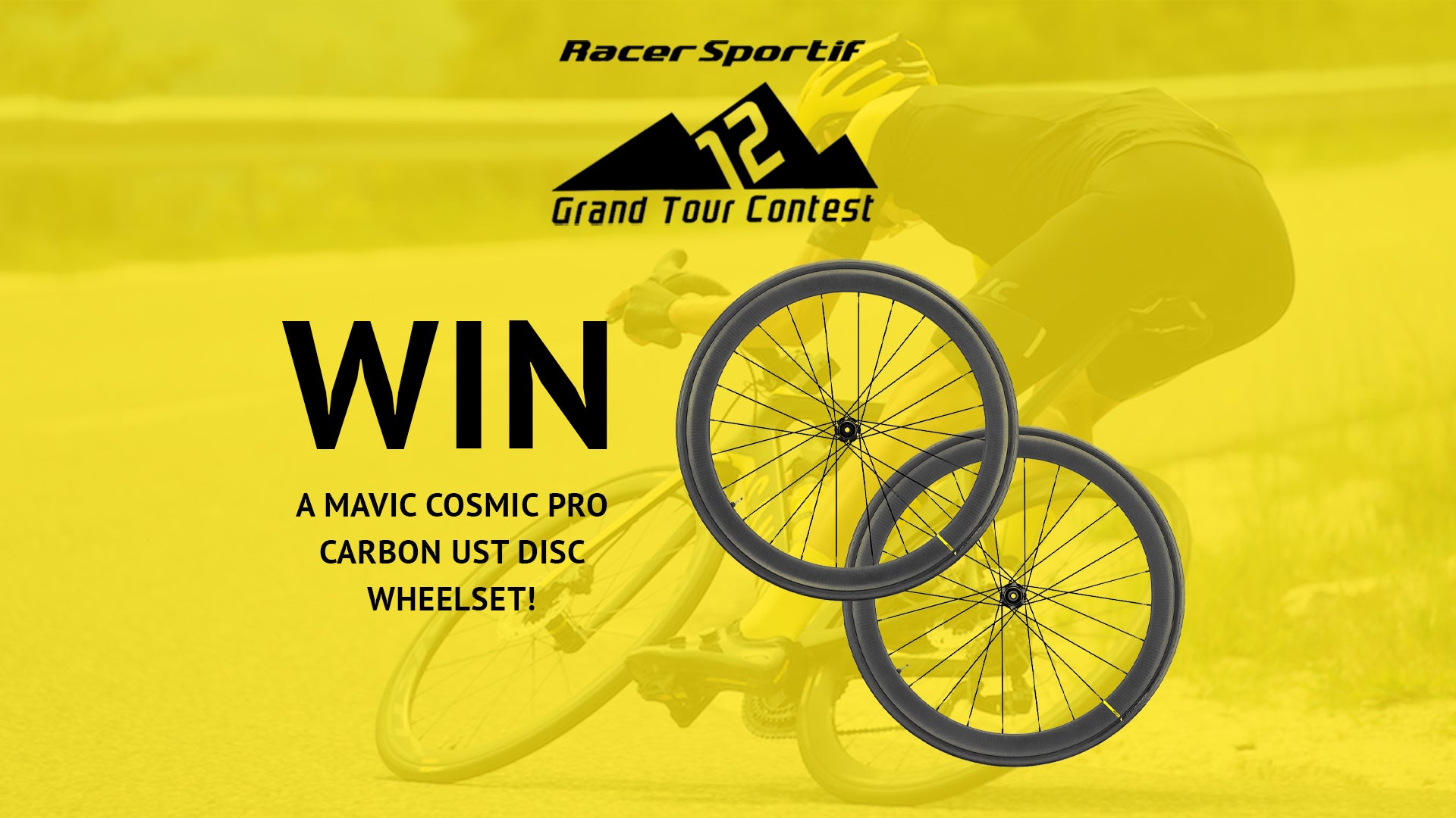 Win a Mavic cosmic pro carbon UST disc wheelset!