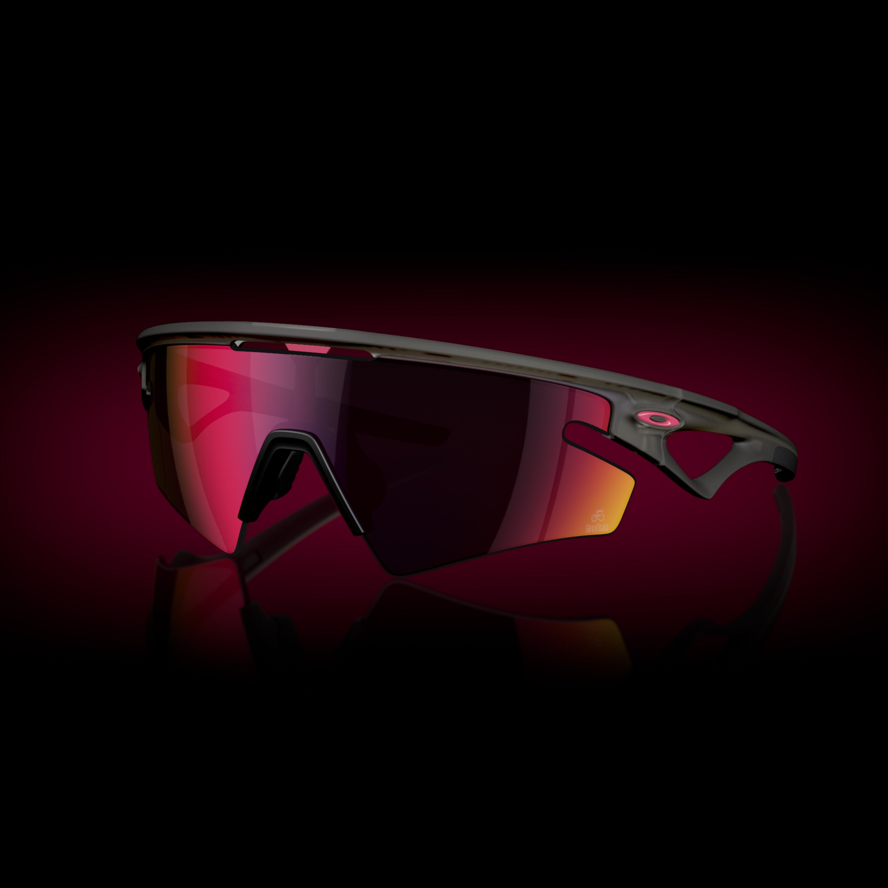 Oakley Sphaera Slash Giro Grey Smoke w/ Prizm Road Glasses