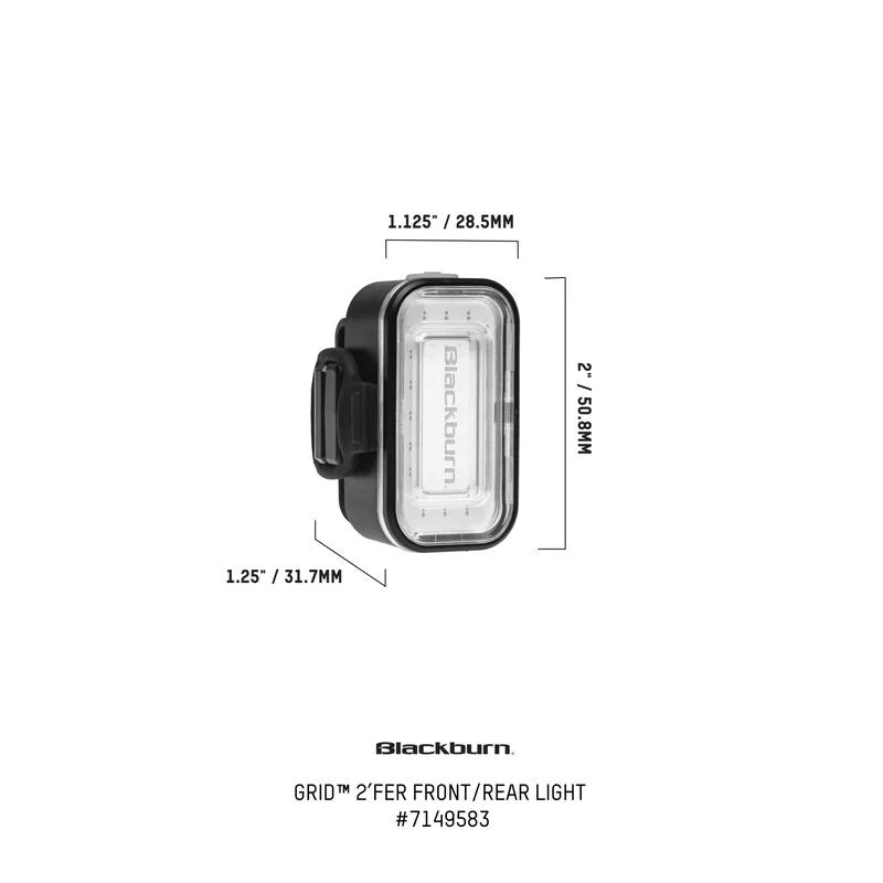 Blackburn Grid 2'Fer Combo Light Set