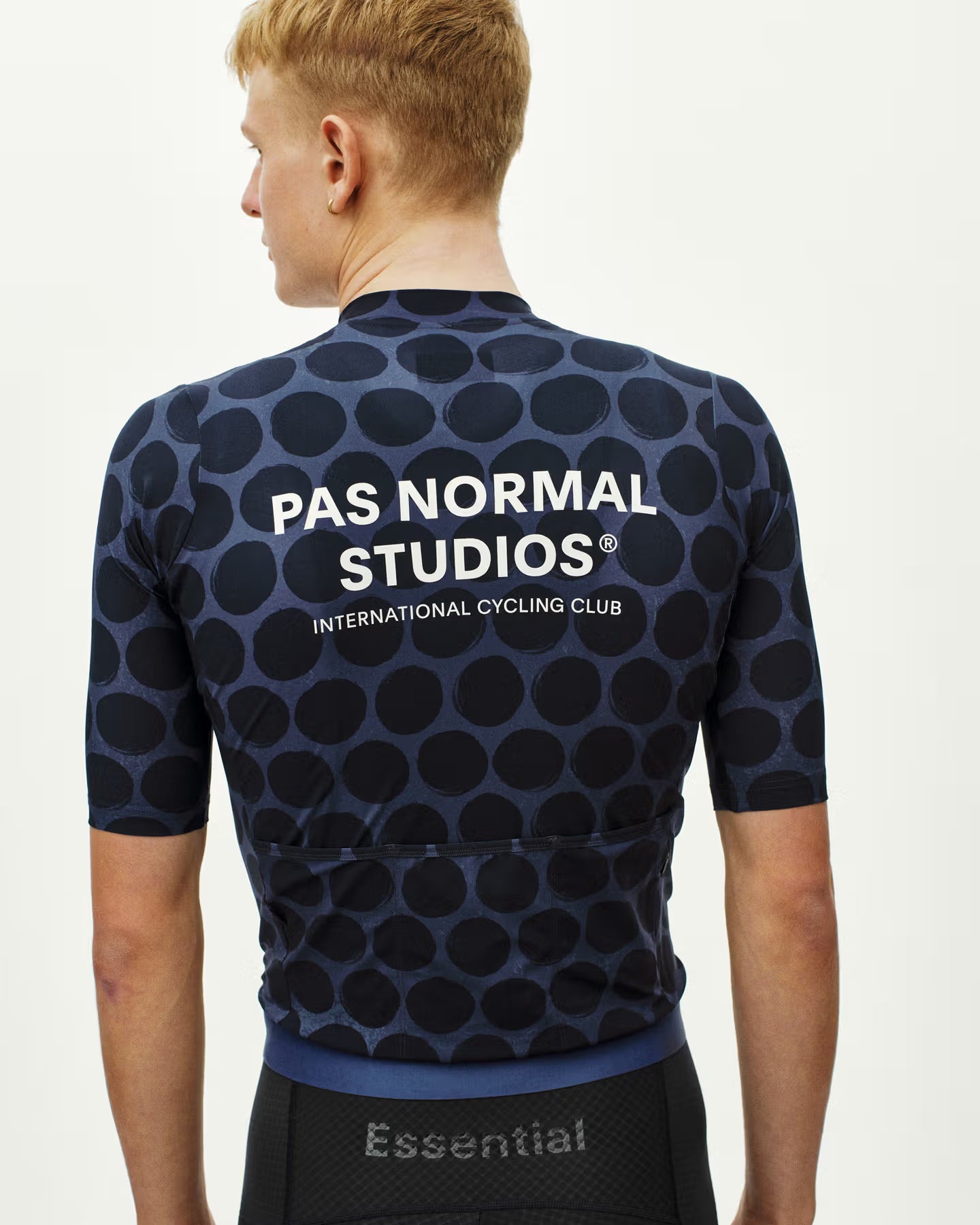 Pas Normal Studios Men's Essential Jersey Dot Dark Navy