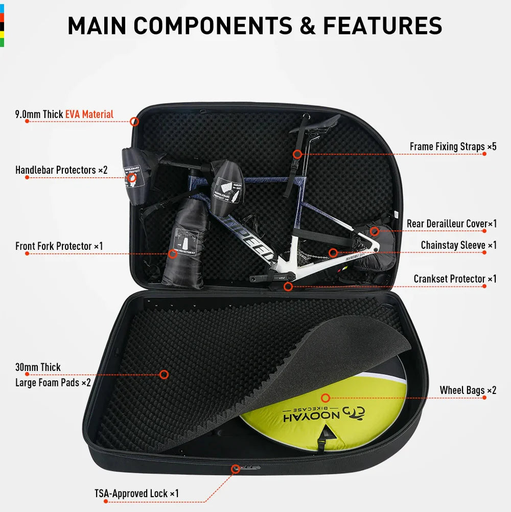 Nooyah Eva Pod Bike Case EVA POD BIKE CASE