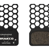 BRAKCO Airpads Graphene Venting Disc Brake Pads