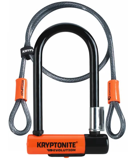 Kryptonite Mini-7 Evolution Cable & U Lock