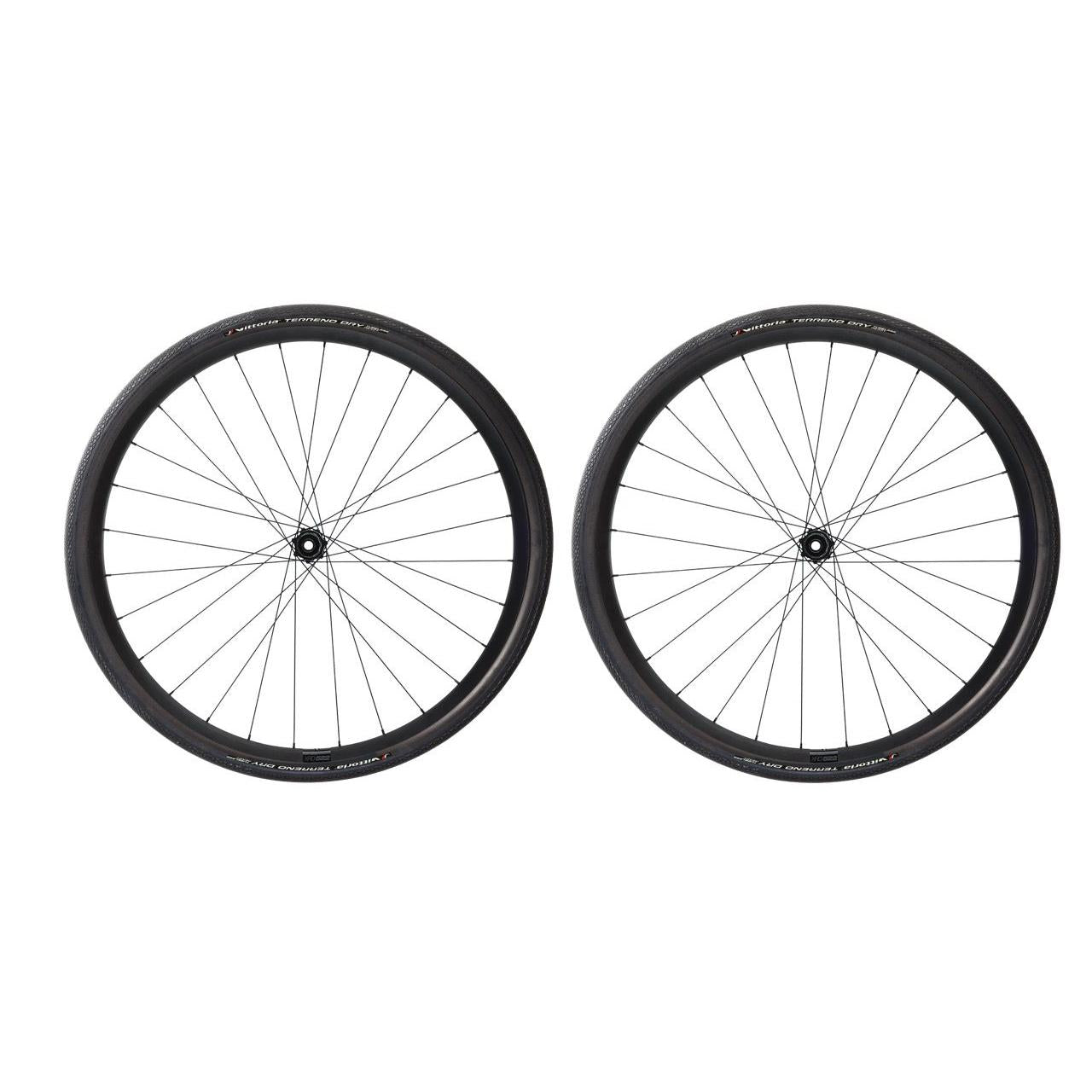 BMC XRD 522 Aluminum Tubeless Wheelset + Vittoria Terreno Dry Gravel Tires 700x38