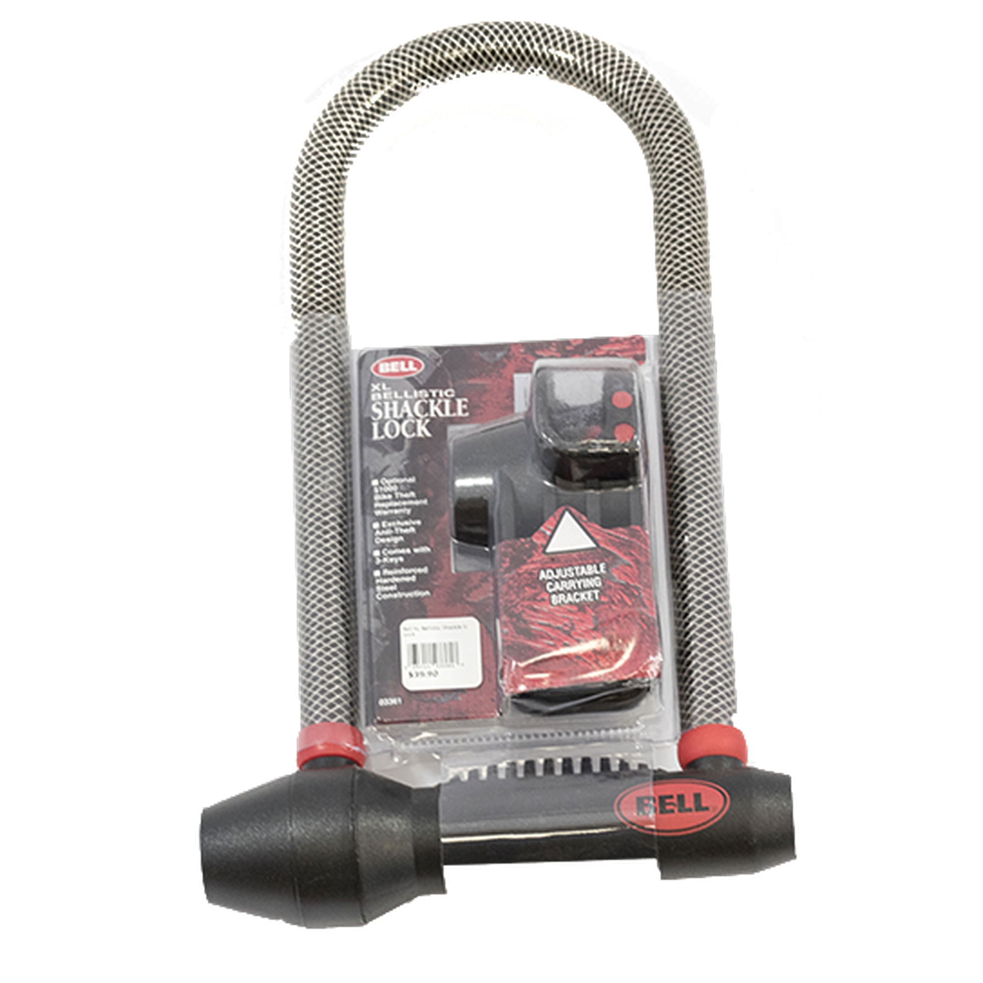 Bell XL Bellistic Shackle U Lock