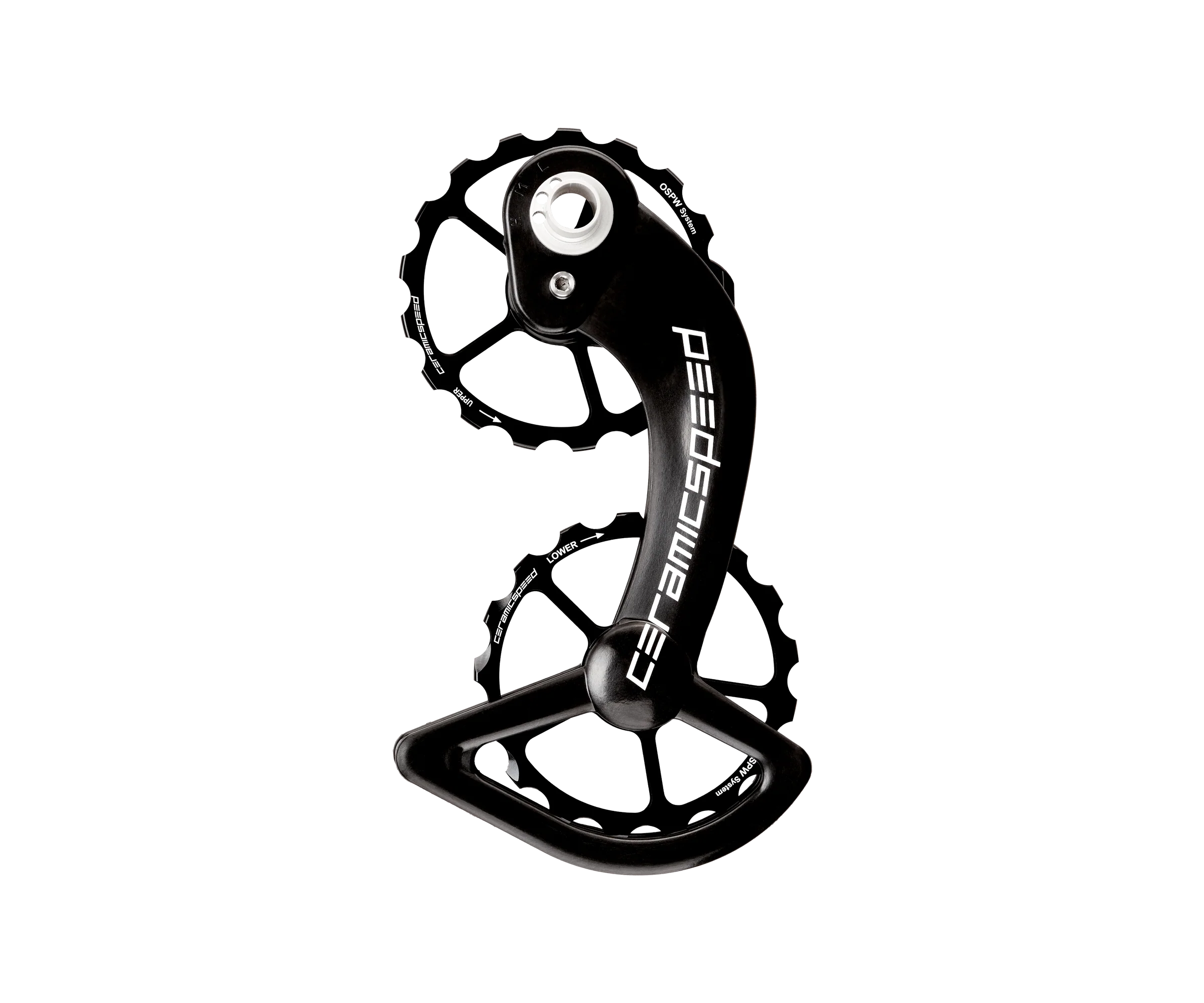 Ceramic Speed OSPW alloy Speed 10_11s Black Pulley