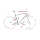 Enve Fray Ultegra R8170 with Ultegra WH-R8170 Wheels Road Bike