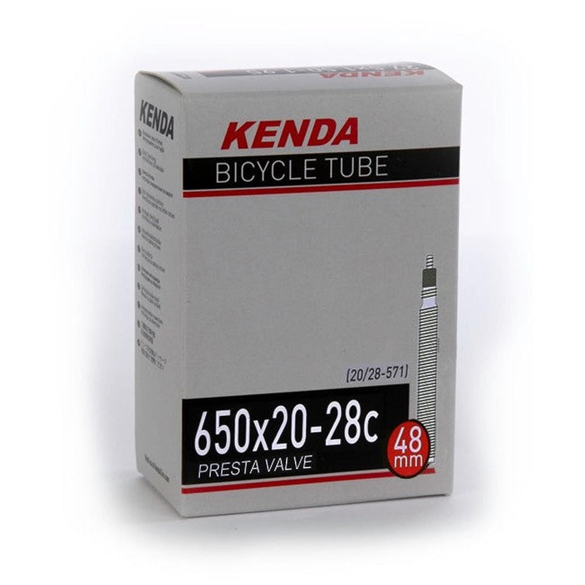 Kenda Bicycle Inner Tube 650 x 20-28c Presta Valve – Racer Sportif