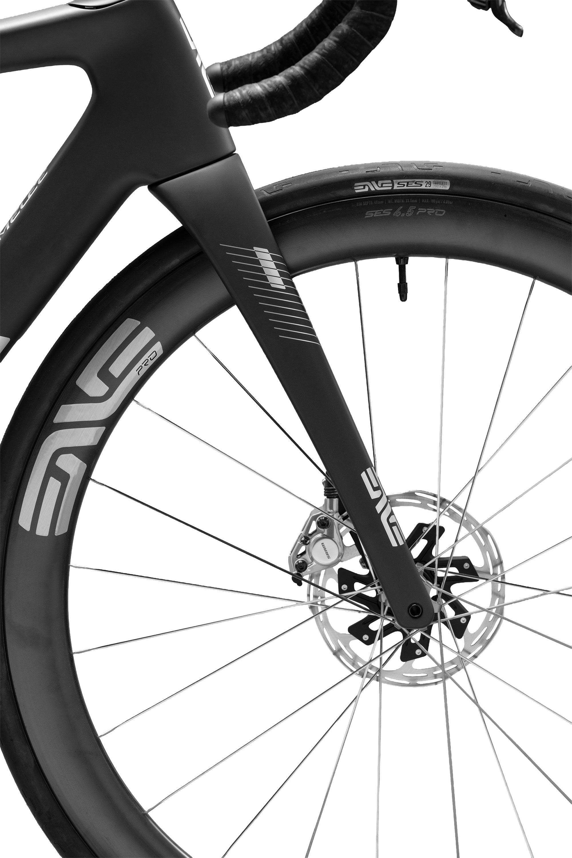 ENVE MELEE V2 ROAD BIKE, SRAM FORCE, SES WHEELS