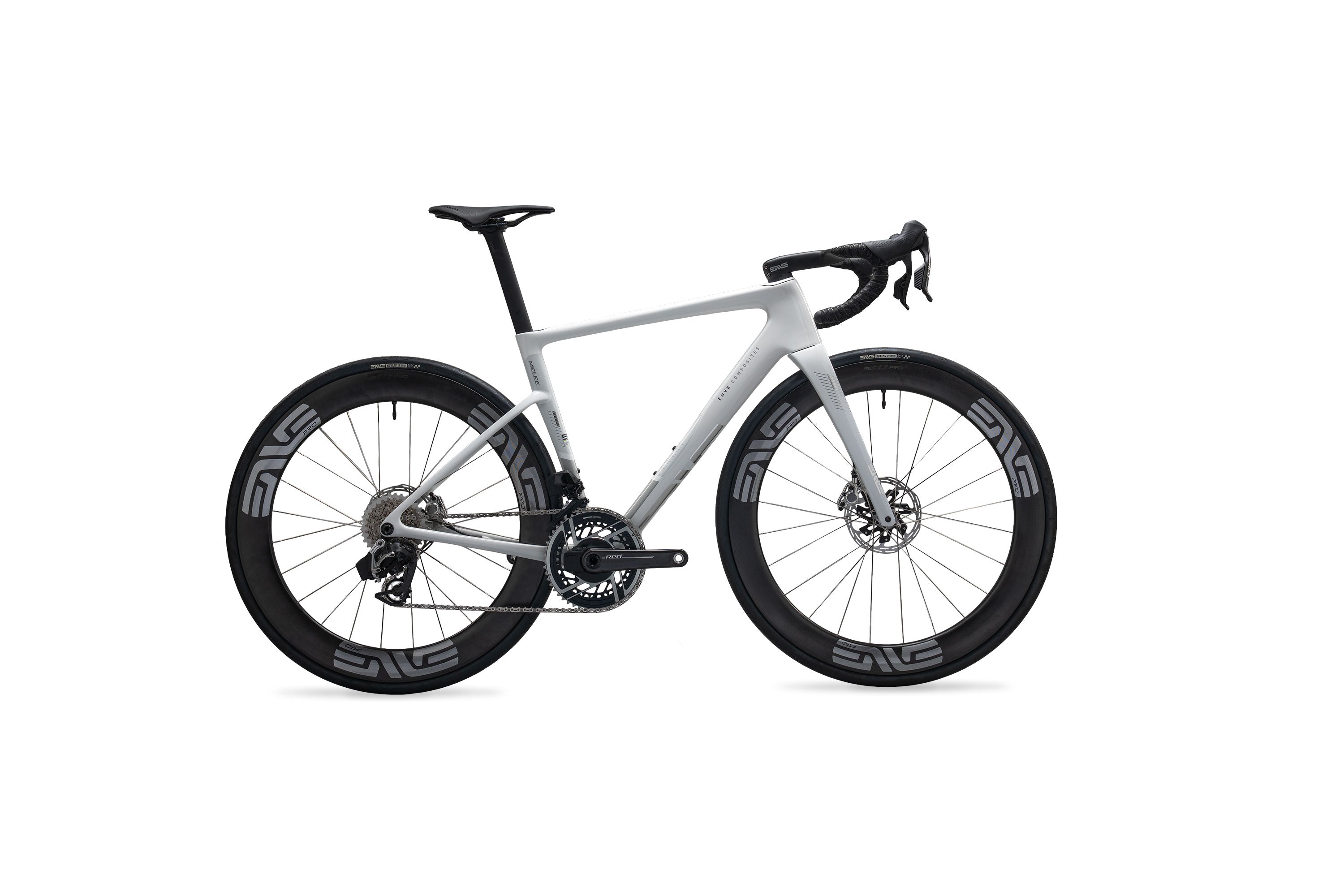 ENVE MELEE V2 ROAD BIKE, SRAM FORCE, SES WHEELS