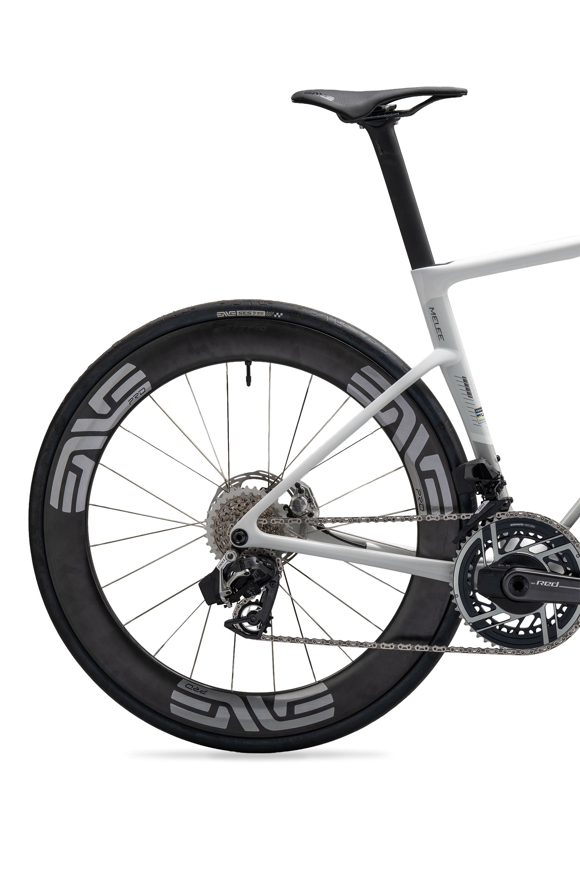 ENVE MELEE V2 ROAD BIKE, SRAM FORCE, SES WHEELS