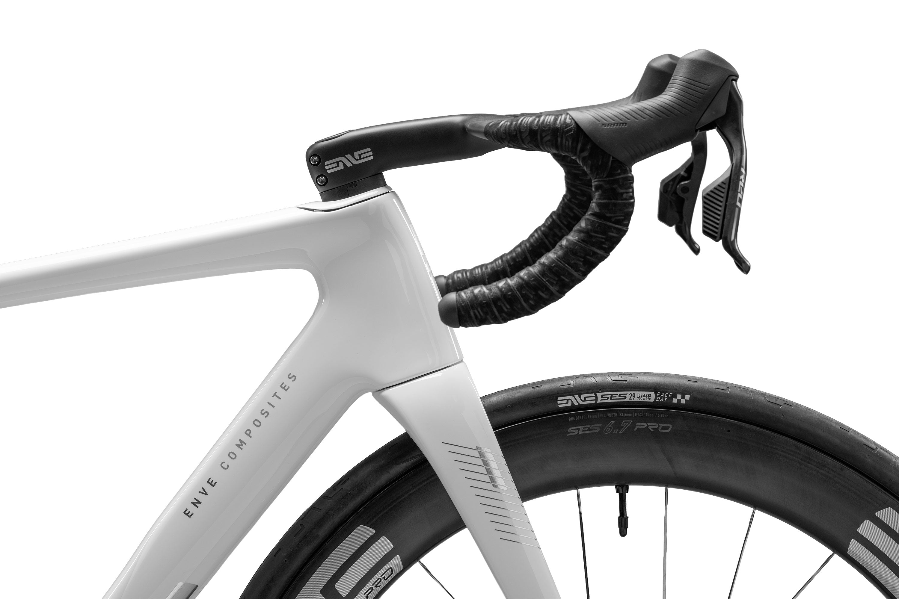 ENVE MELEE V2 ROAD BIKE, SRAM FORCE, SES WHEELS