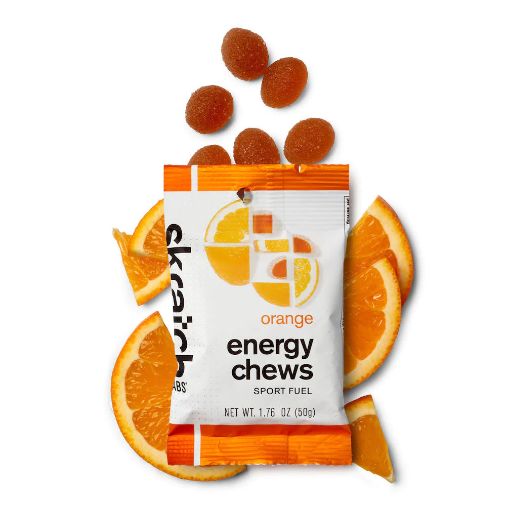 Skratch Labs Energy Chews Fruit Drops - Orange