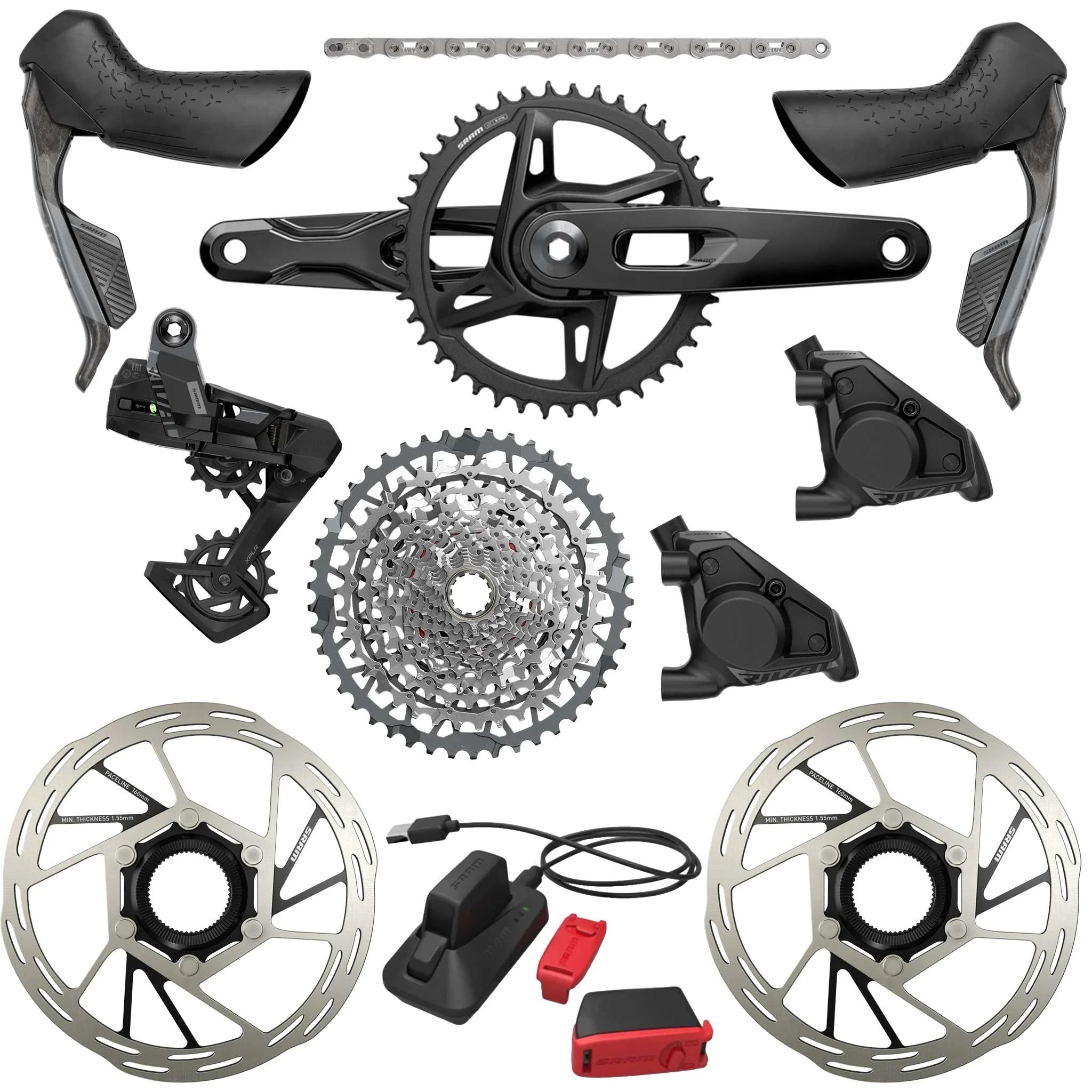 SRAM Rival E1 XPLR AXS 13 Speed Groupset