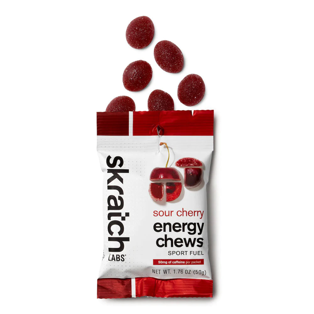 Skratch Labs Energy Chews Fruit Drops - Sour Cherry