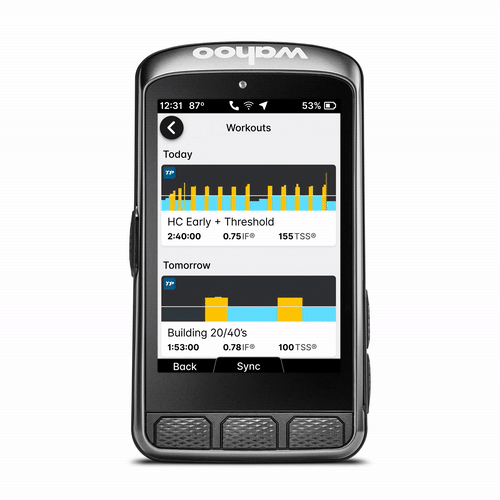 Wahoo Racer Wahoo Elemnt Ace GPS Cycling Computer – Racer Sportif