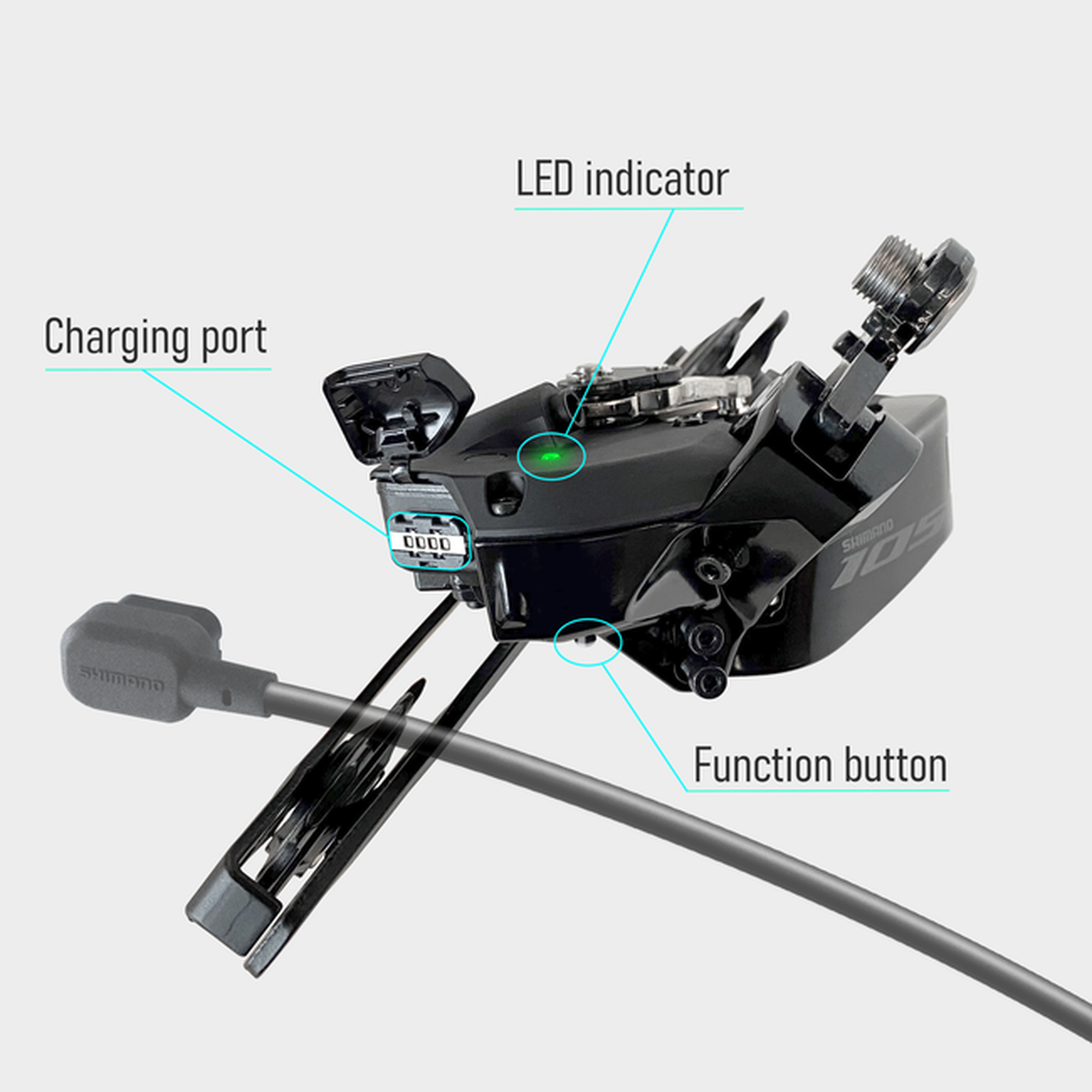 Shimano 105 Di2 RD-R7150 Rear Derailleur