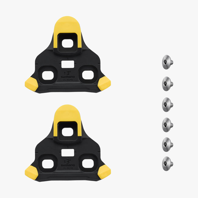 Shimano CL-SL110 SPD-SLR Cleat Set - 6° Float Yellow