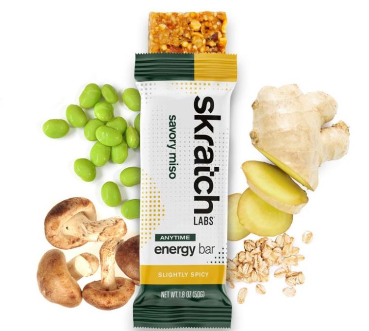 Skratch Labs Anytime Energy Bar - Miso and Ginger