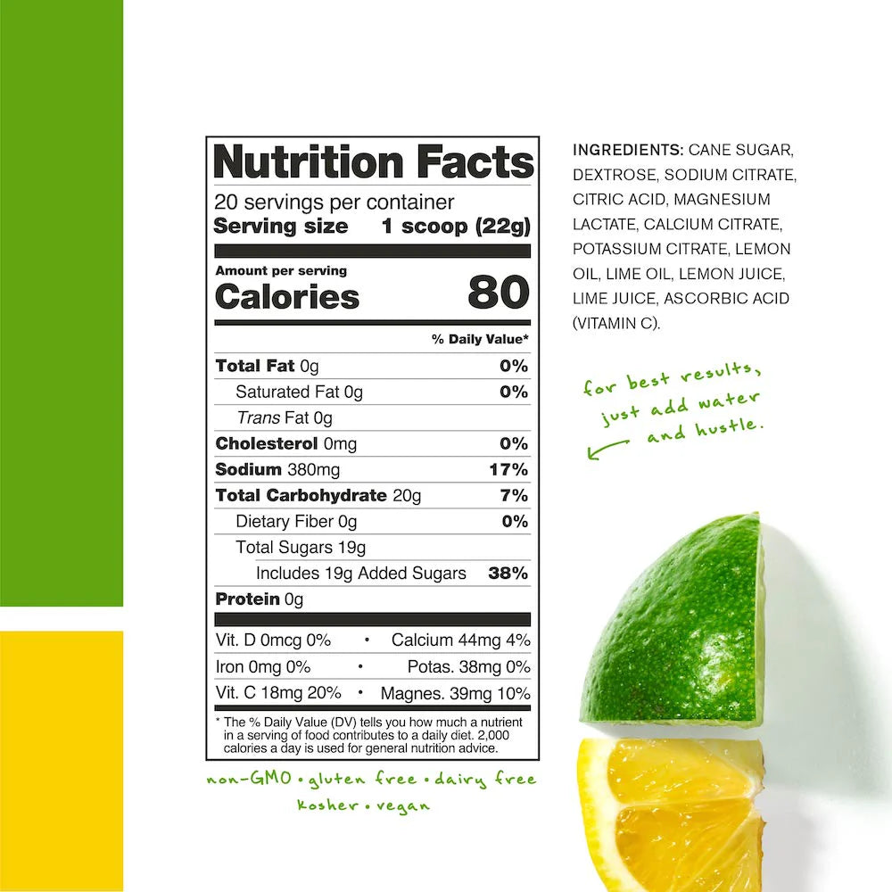 Skratch Labs Exercise Hydration Mix - Lemon and Lime
