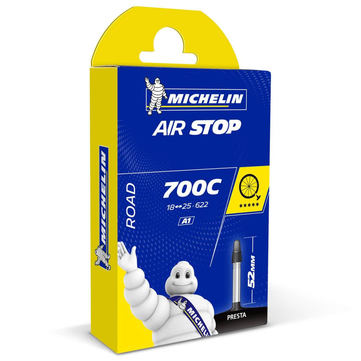 Michelin Air Stop 700c x 18-25 Road Inner Tube