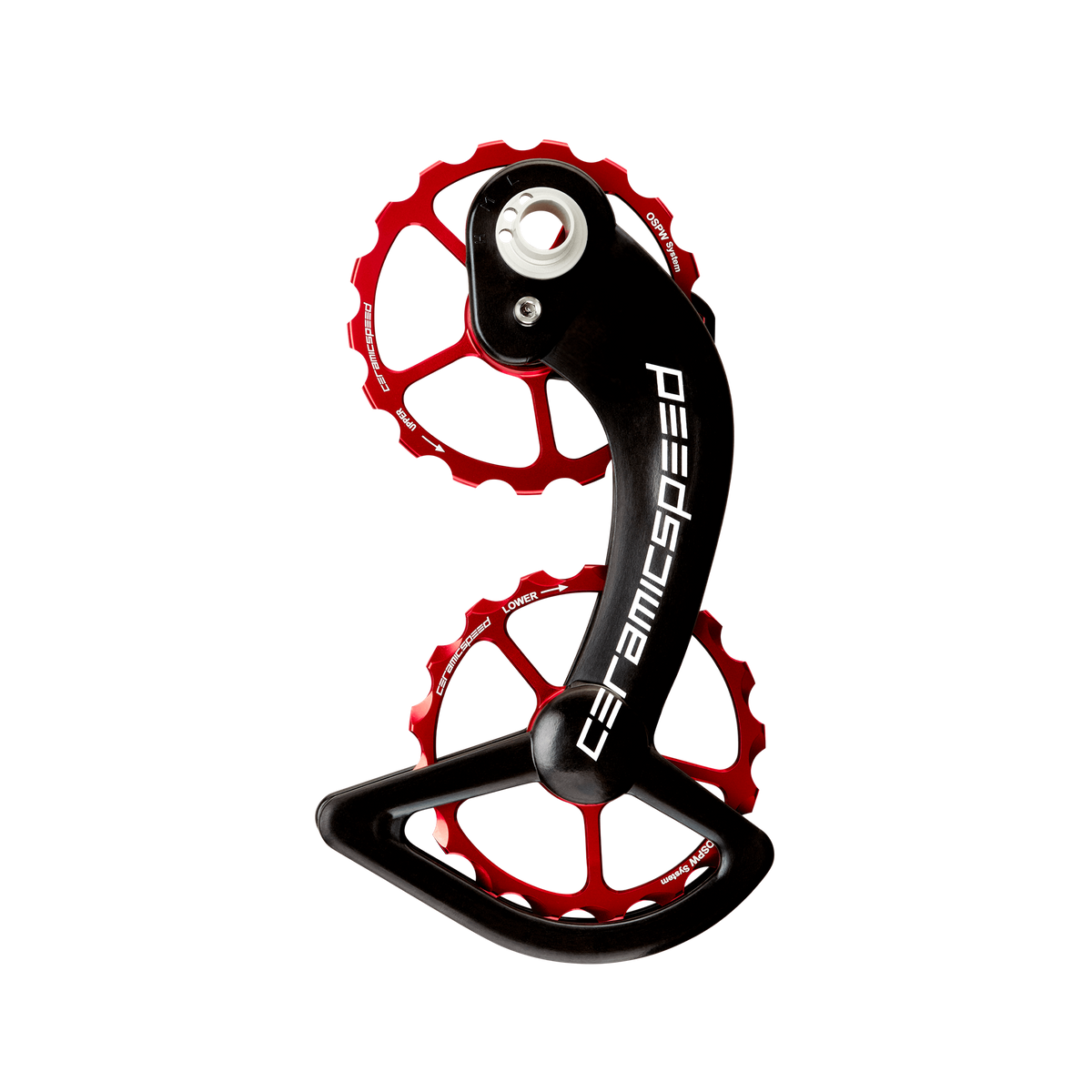 CeramicSpeed OSPW alloy Shimano 10+11s Red Pulley