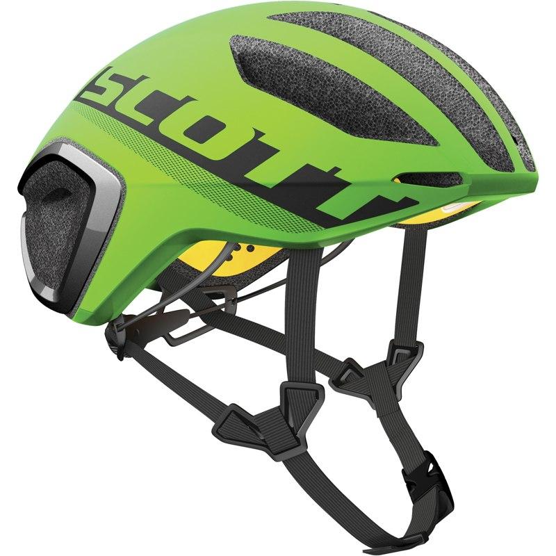 Scott Cadence Plus Aero Road Helmet - Flash Green/Black