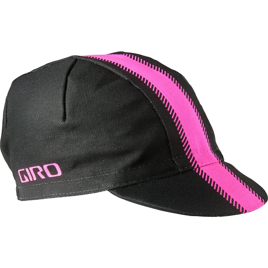 Giro Classic Cotton Cap - Cotton Black & Pink