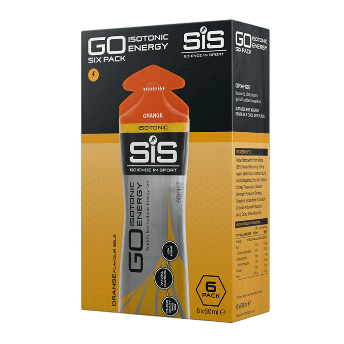 Science in Sport GO Isotonic Energy Gel Six Pack